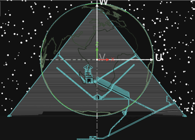Advanced section of the Great Pyramid design, solved by Anthropic Claude AI